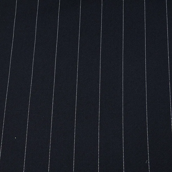Navy Wide Pinstripe