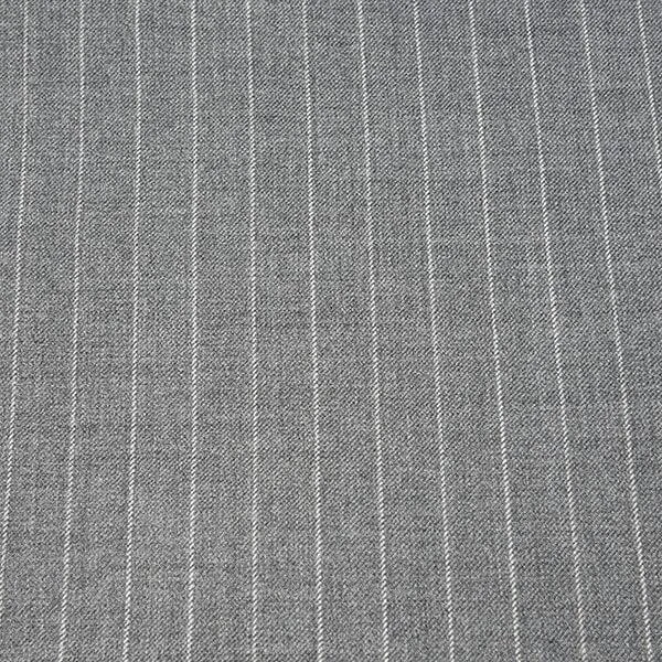 Light Grey Pinstripe Textured  (Narrow)