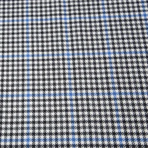 Light Grey, Navy, and Blue Gunclub Check