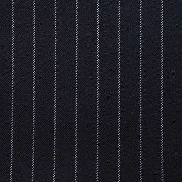 Navy Narrow Pinstripe