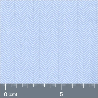 Saxe Blue Dobby Herringbone - 100% Cotton - 100/50 Yarn Count