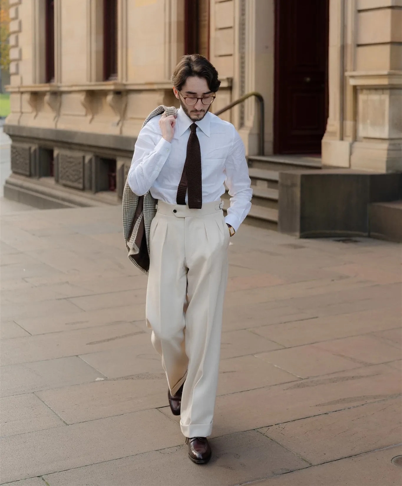 Pleated Trousers 1