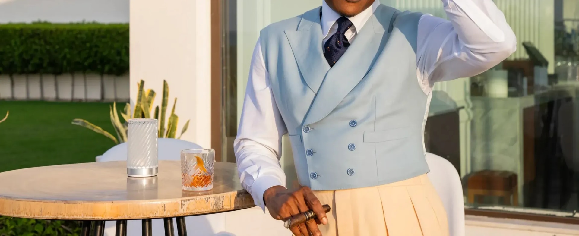 Double Breasted Waistcoat 1