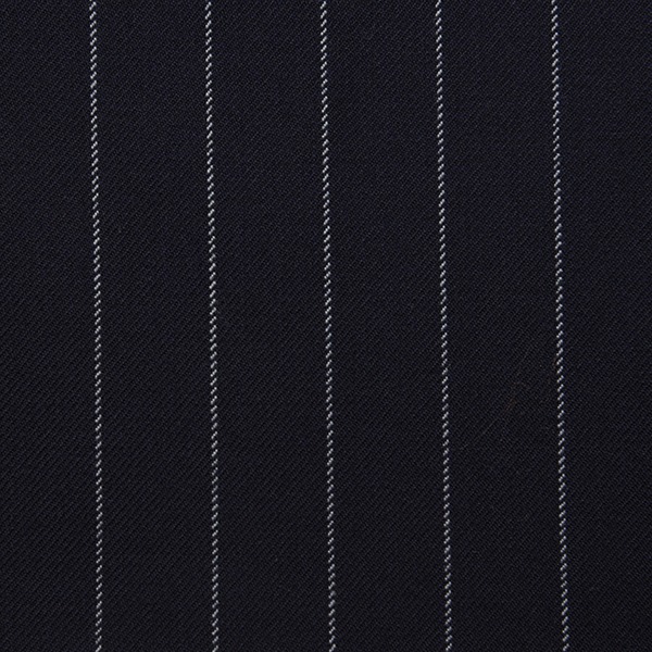 Dark Navy Pinstripe