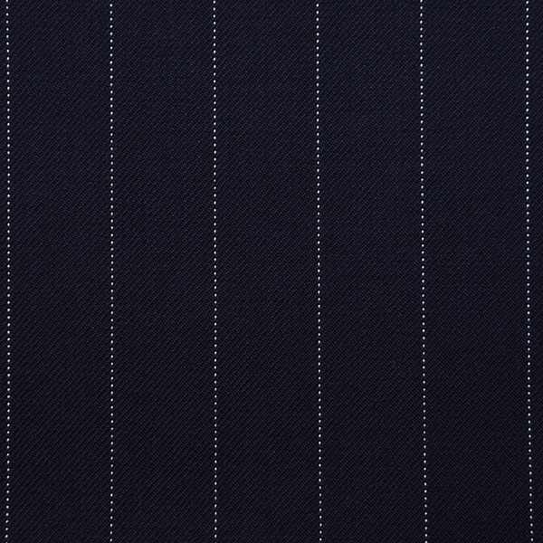 Navy Pinstripe