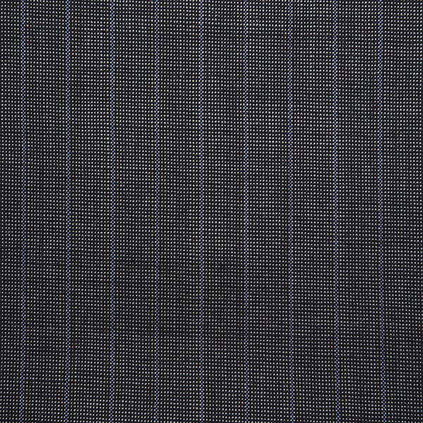 Mid Grey Blue Pinstripes