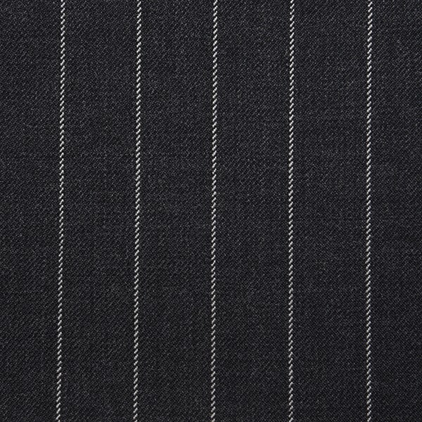Charcoal Grey Pinstripe