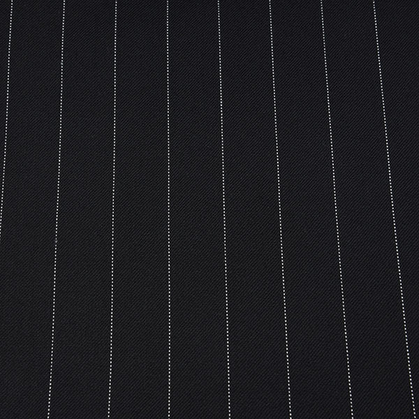 Charcoal Grey Wide Pinstripe