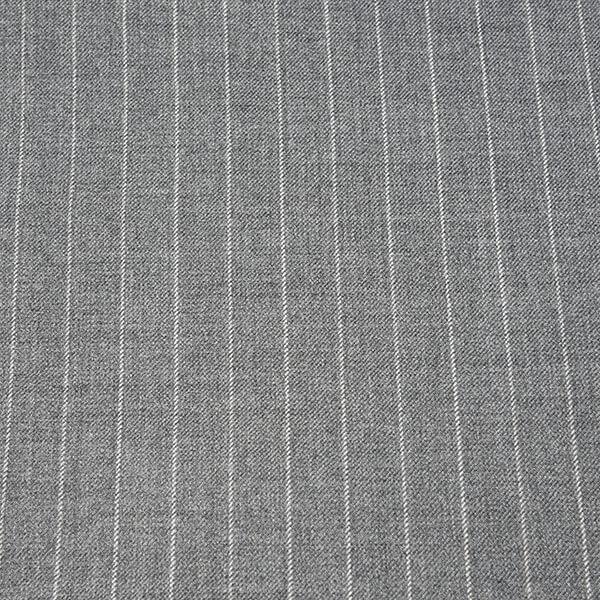 Light Grey Pinstripe Textured  (Narrow)