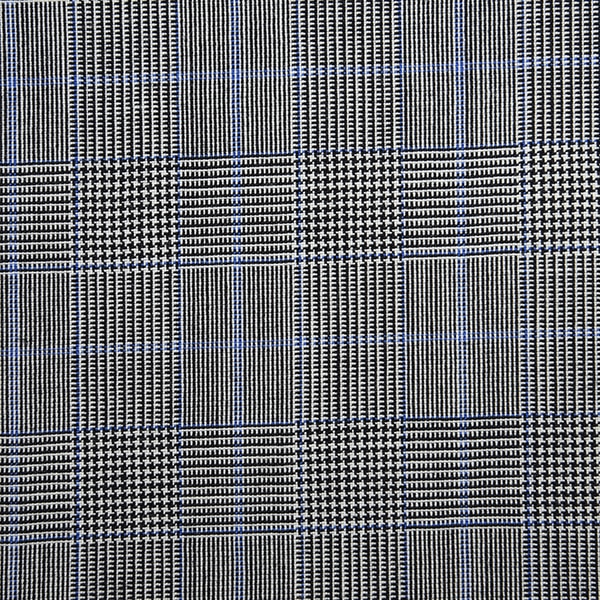 Light Grey and Light Blue Overcheck