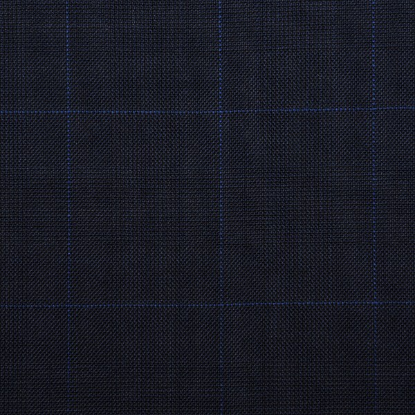 Blue Glen Check with Overcheck
