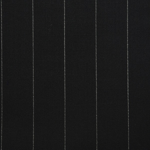 Black Wide White Pinstripe