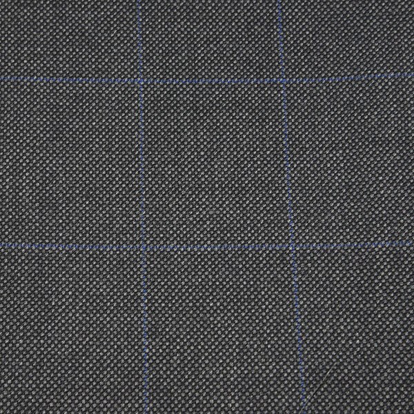 Grey Birdseye w/ Blue Overcheck
