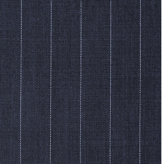 Navy Pinstripe