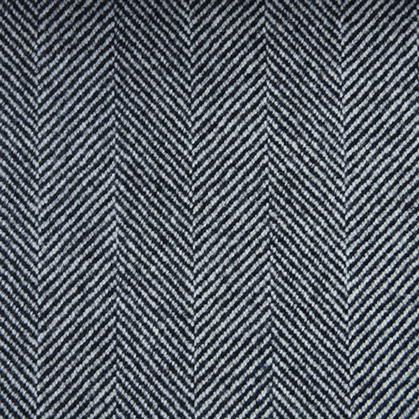 Dark grey and White Herringbone
