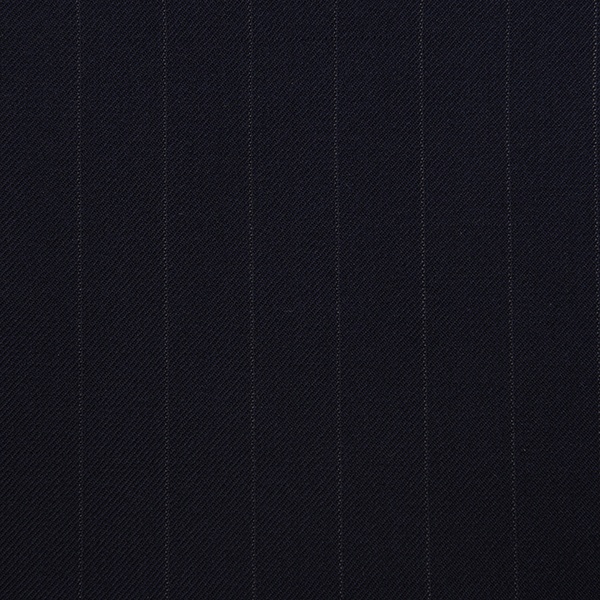 Navy Twill Pinstripe