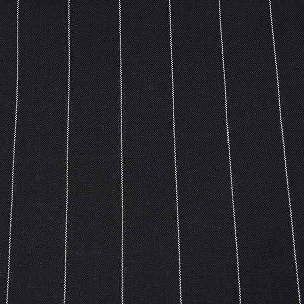 Dark Grey Wide Pinstripe