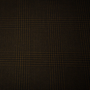 Dark Brown Glen Check