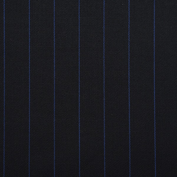 Navy and Royal Blue Pinstripe
