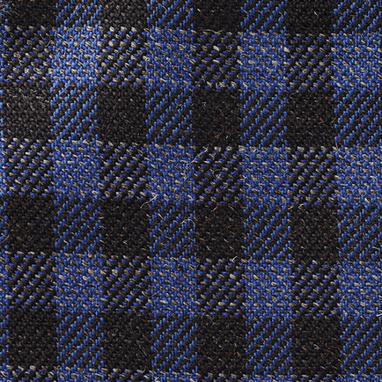 Navy Black and Blue Box Check