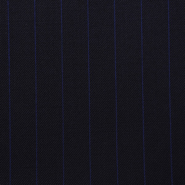 Navy and Royal Blue Pinstripe
