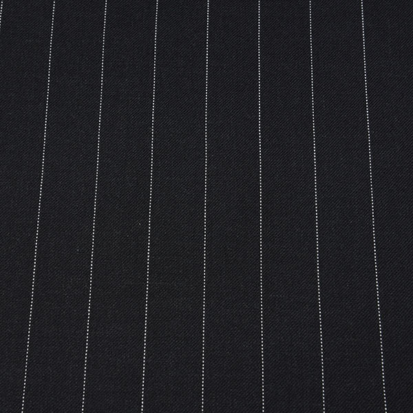Black  Wide Pinstripe