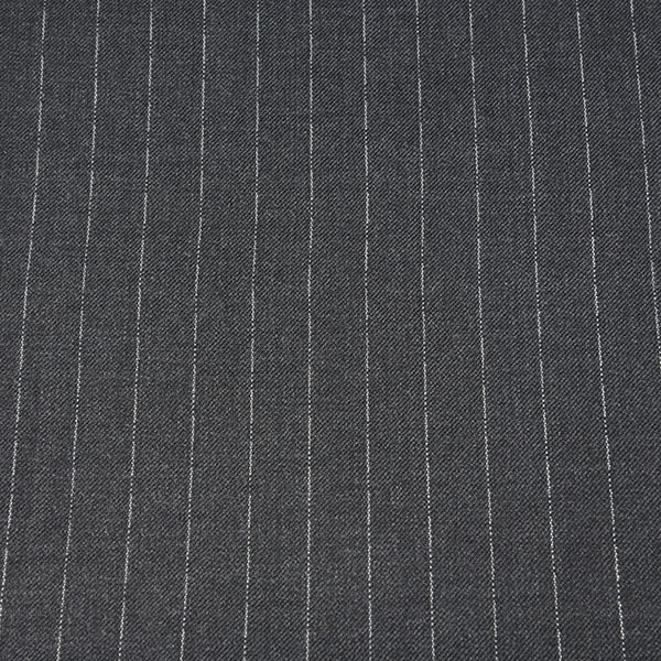 Medium Grey Pinstripe (Narrow)