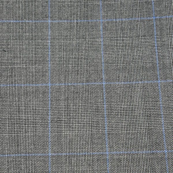 Light Grey and Blue Overcheck