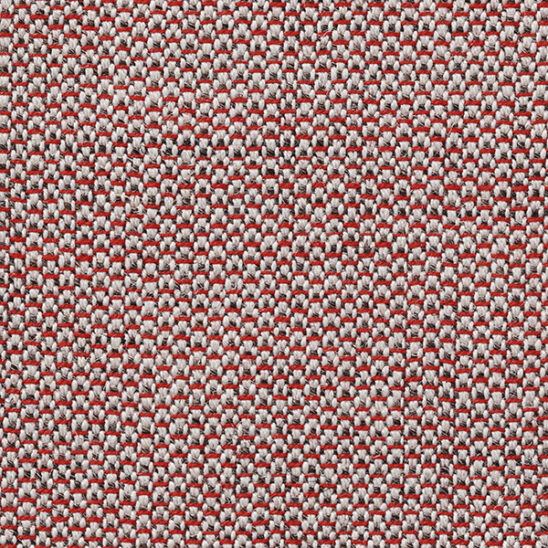 Grey and red Basketweave