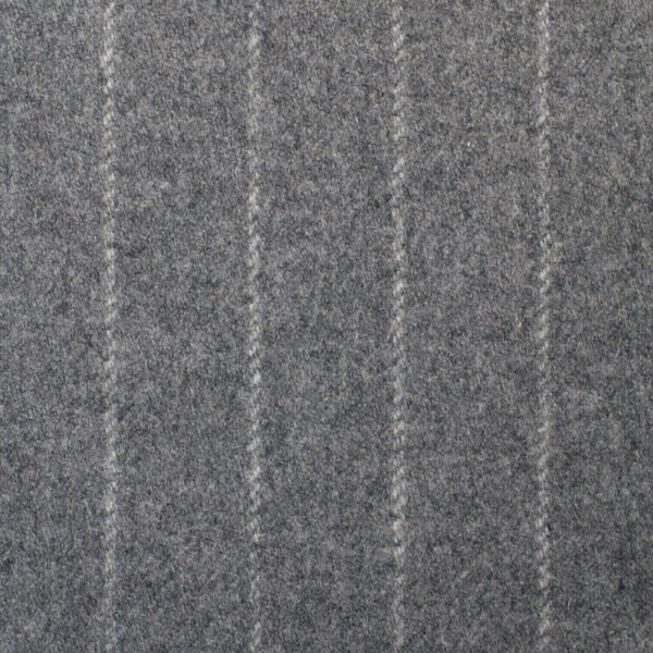 Grey Chalkstripe Flannel