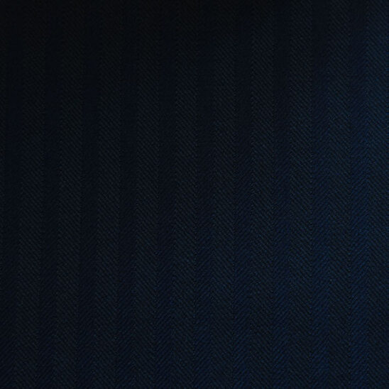 Iridescent Blue and Navy Herringbone