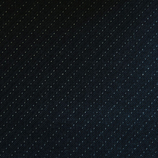 Navy Diagonal Pindot twill