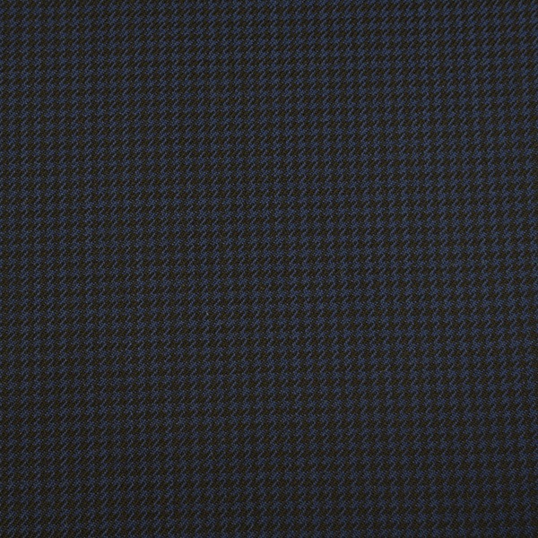 Navy and Blue Houndstooth