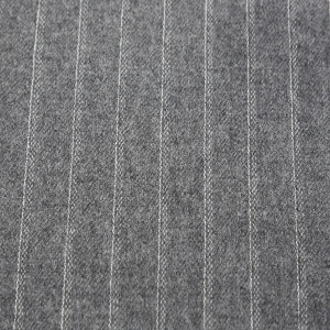 Light Grey Pinstripe Flannel