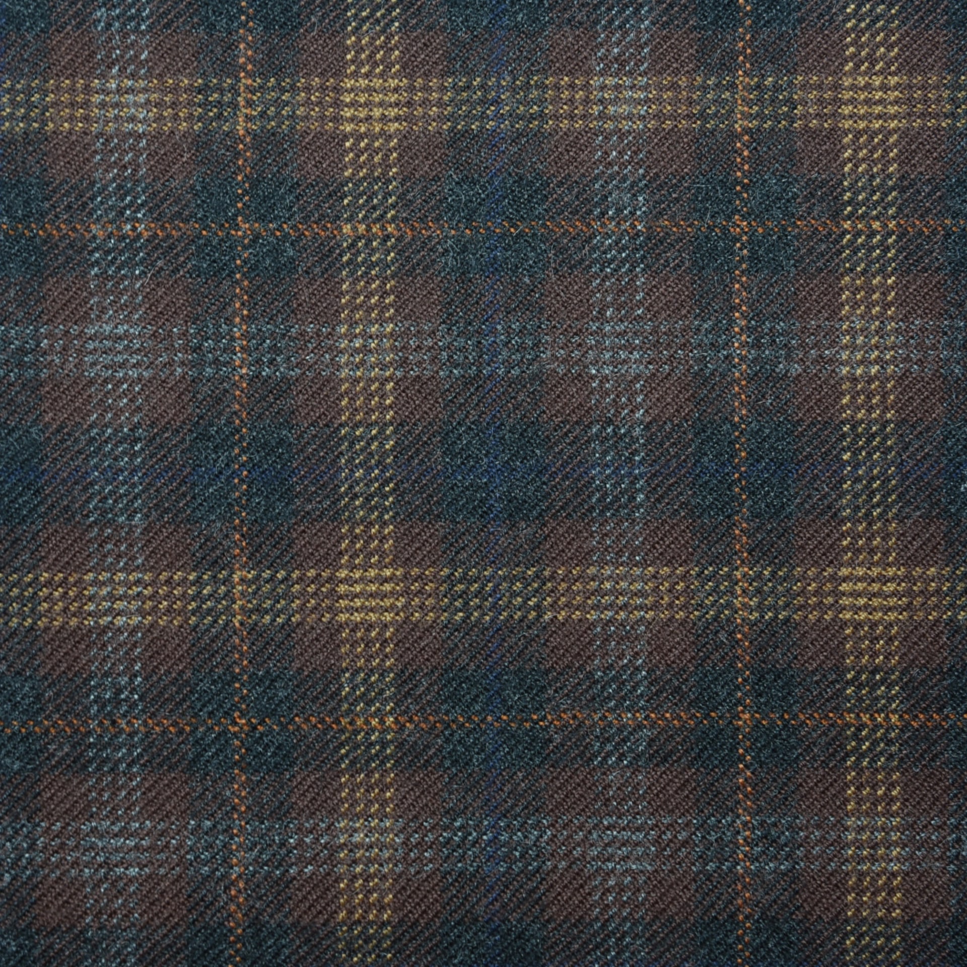 Blue, Brown and Ligth Blue Check