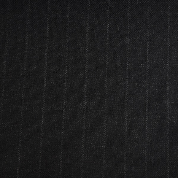 Charcoal Grey Faint Chalkstripe