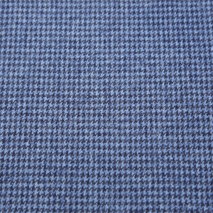 Light Blue and Navy Houndstooth