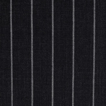Charcoal Grey Bold Pinstripe