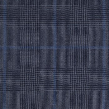 French Blue and Navy Overcheck