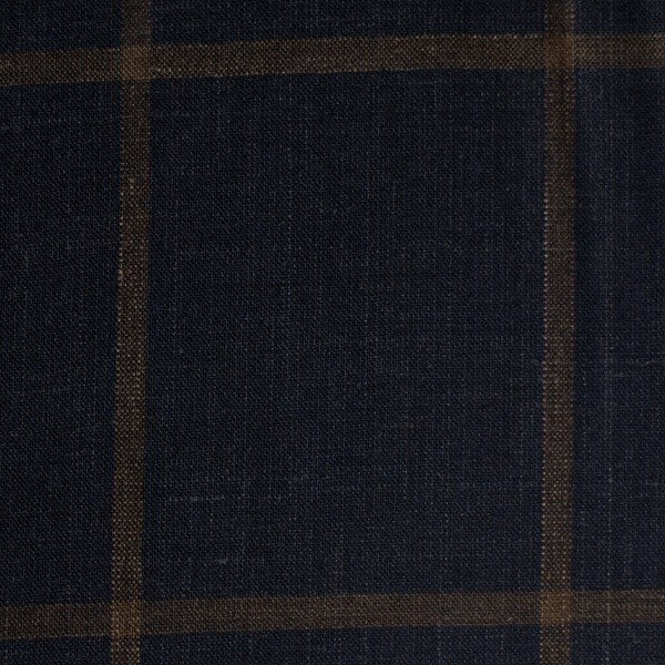 Dark Grey and Brown Box Check