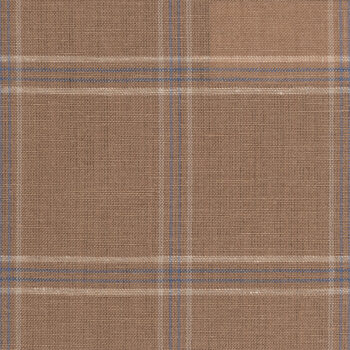 Cream Brown Check
