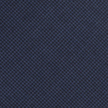 Navy and Blue Mini Houndstooth