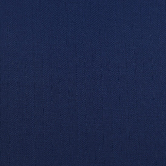 Marine Blue Herringbone