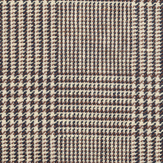 Ecru and Brown POW Linen