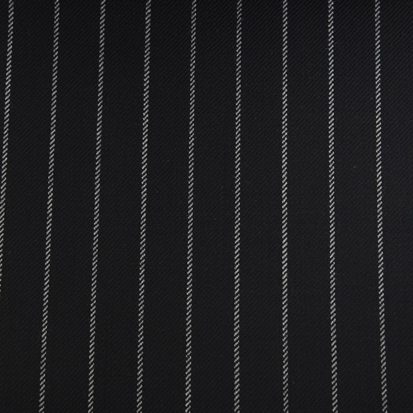 Black and White Heavy Pinstripe