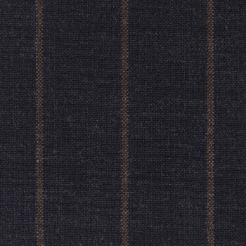 Cold Charcoal Grey Brown Large Pinstripe