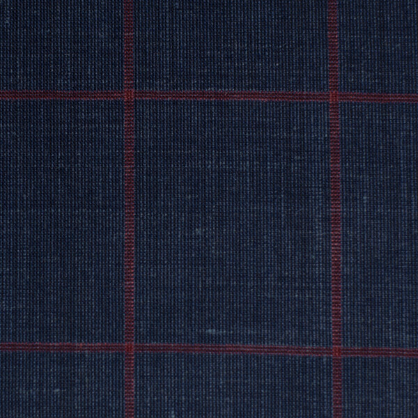Navy and Red Overcheck