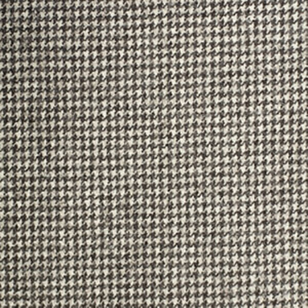 White and Black Houndstooth Flannel