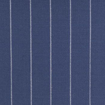 Mid Blue Pinstripe