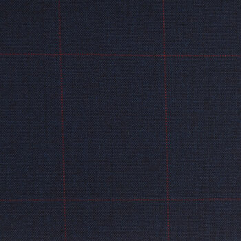 Navy and Red Overcheck